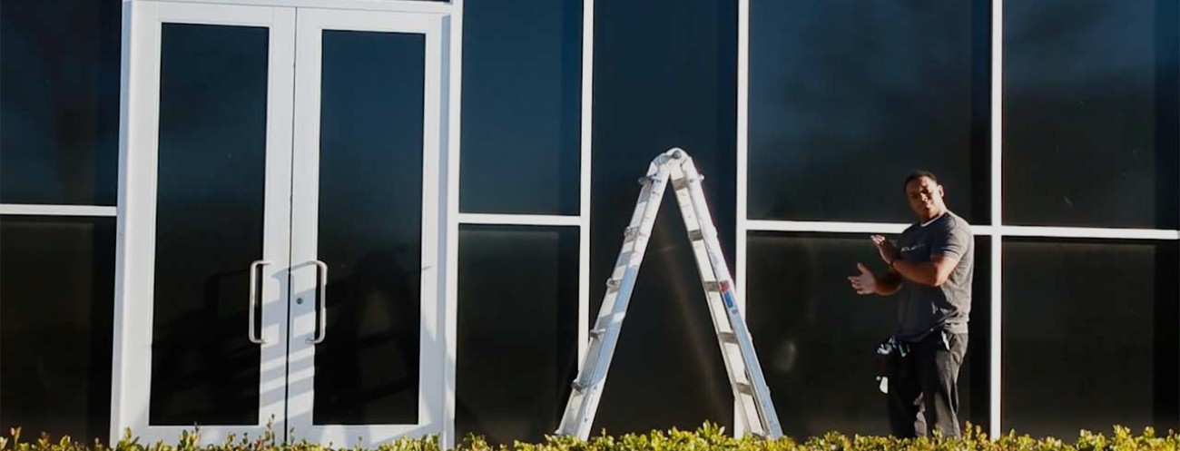 Commercial Blackout Window Film